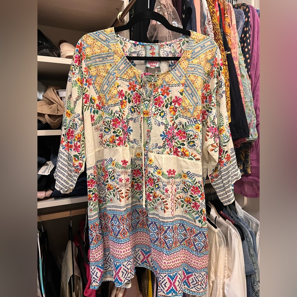 Johnny Was XL Tunic